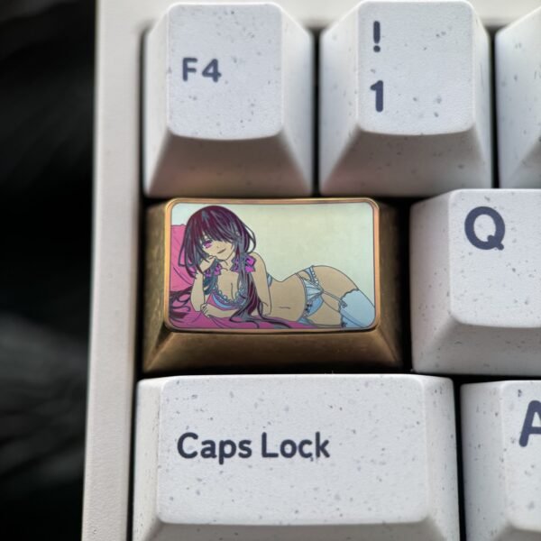 Tokisaki Kurumi Titanium Keycaps 1.5U Tab - 59
