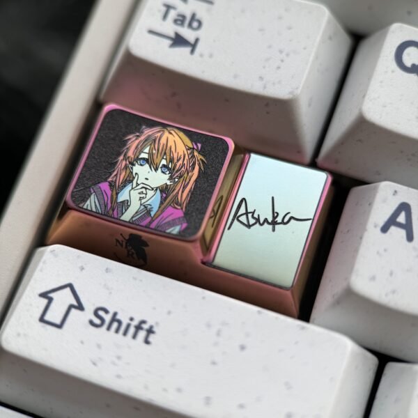 Asuka 1.75U Caps Lock Titanium Keycaps - 59