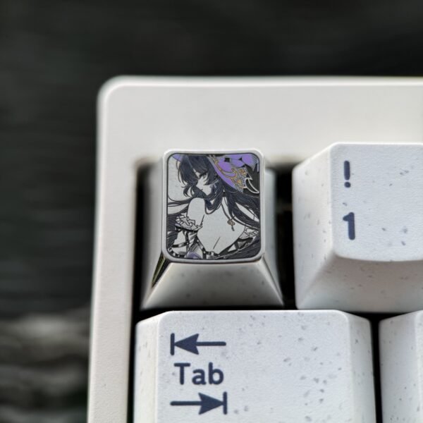 Herta Titanium Keycaps Precision Engraving 1U - 60