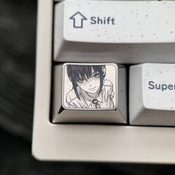 Makima Titanium Keycaps Precision Engraving 1.25U - 60