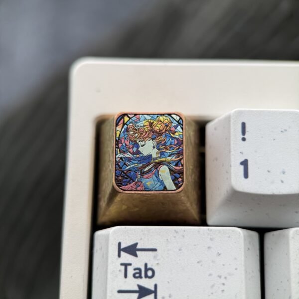 Tsukino Usagi Titanium Keycaps 1U-60