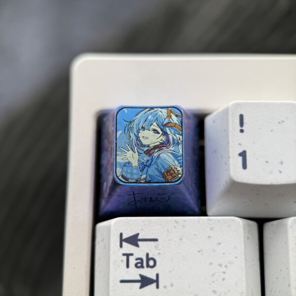 Amane Kanata Titanium Keycaps 1U – 60 - 2