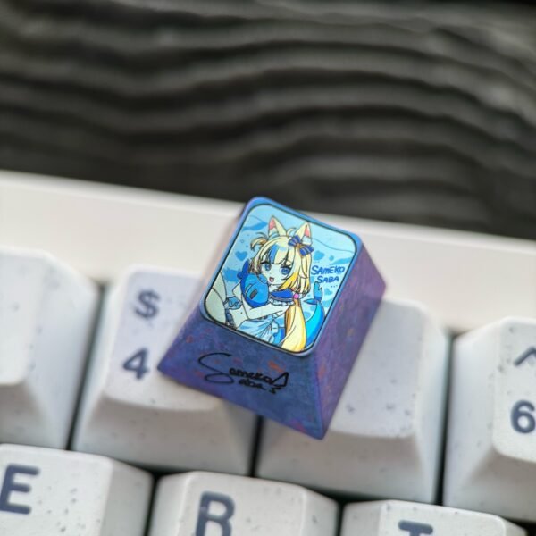 Sameko Saba Titanium Keycaps 1U - 60