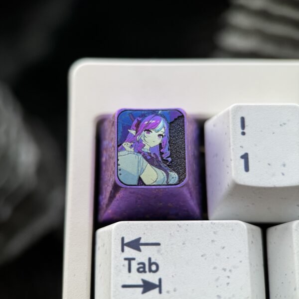 Vivian Banshee Titanium Keycaps 1U - 61