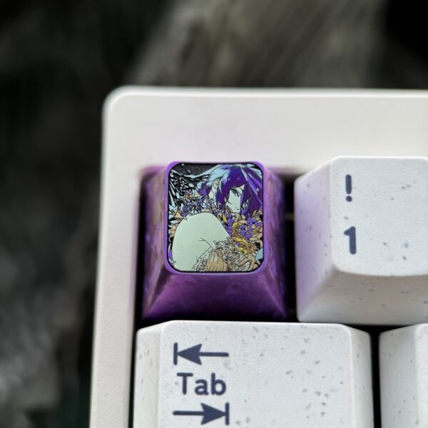 Reze Titanium Keycaps 1U - 61