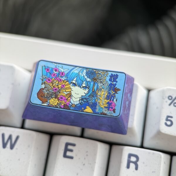 Hoshimachi Suisei Titanium Keycap 1.75U - 61
