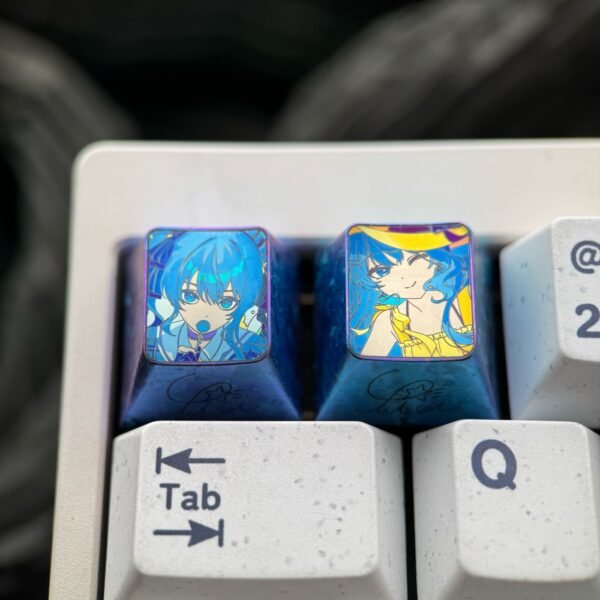 Hoshimachi Suisei Titanium Keycap 1U – 61
