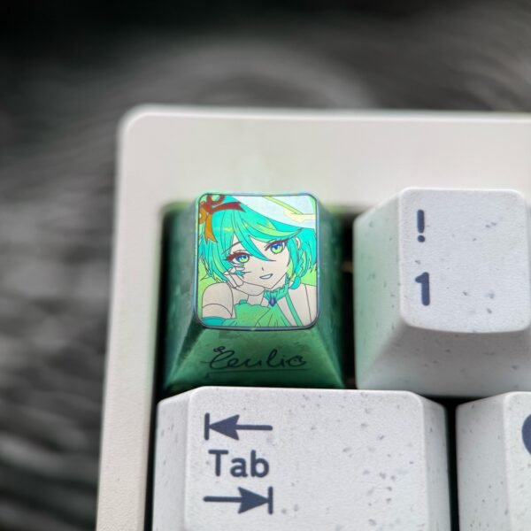 Cecilia Immergreen Titanium Keycaps 1U - 61