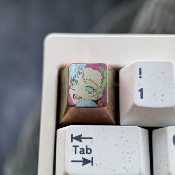 Kanroji Mitsuri Titanium Keycaps 1U - 62