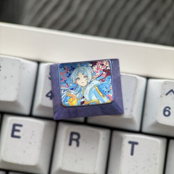 Frieren Titanium Keycaps 1.25U - 62