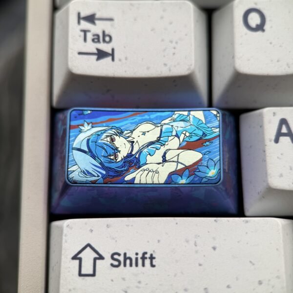 The Shorekeeper Titanium Keycaps 1.75U - 62