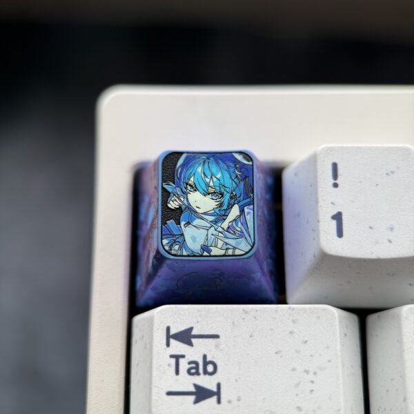 Hosimati Suisei Titanium Keycaps 1U - 62