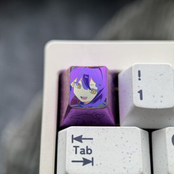 La+ Darknesss Titanium Keycaps 1U - 62