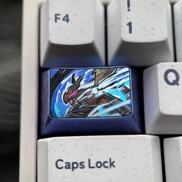 Zekrom Titanium Keycaps 1.5U - 63