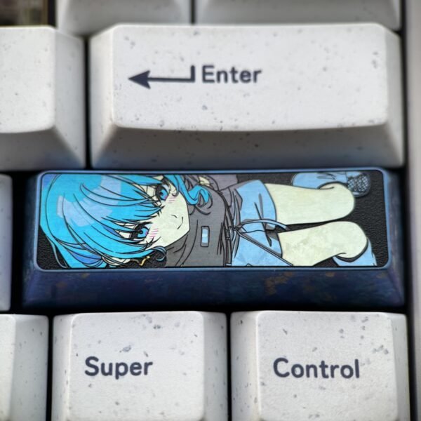 Hoshimachi Suisei Titanium Keycaps 2.75U Shift - 63