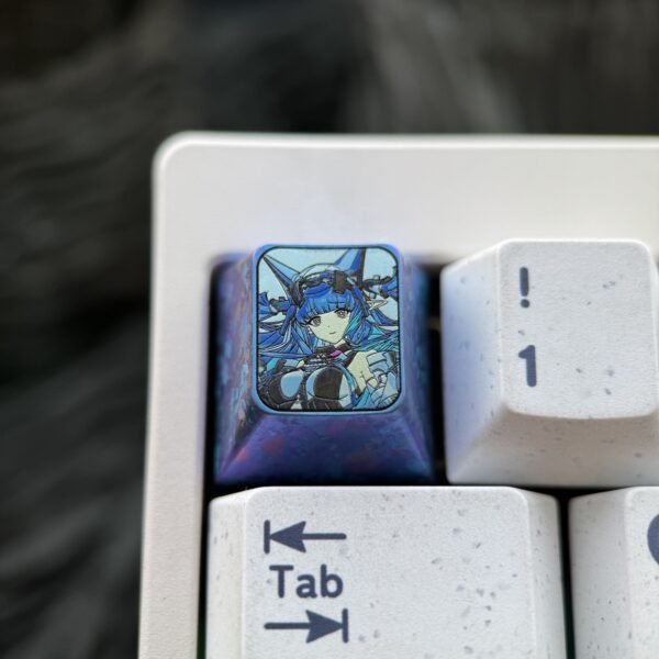 Last Rite Titanium Keycap 1U - 64