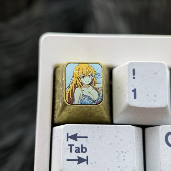 Shokuhou Misaki Titanium Keycap 1U - 64