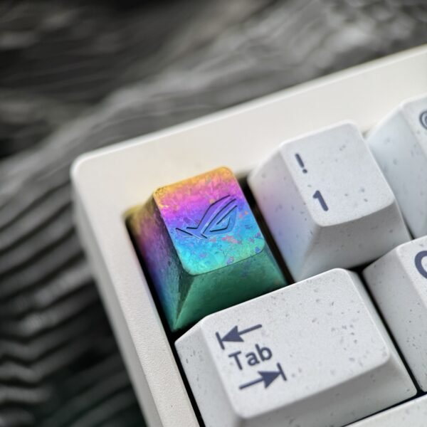 ROG Logo Titanium Keycap 1U - 64