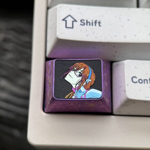 Mari Makinami Illustrious Titanium Keycap 1U - 64