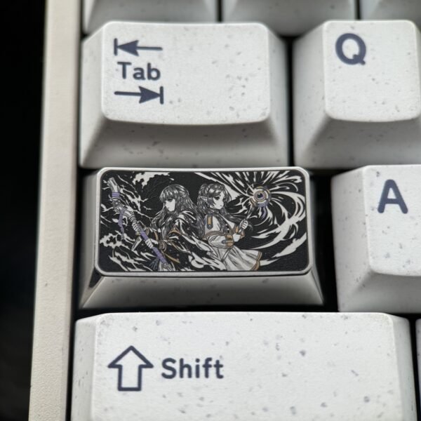 Frieren Precision Carved Titanium Keycap 1.75U - 64