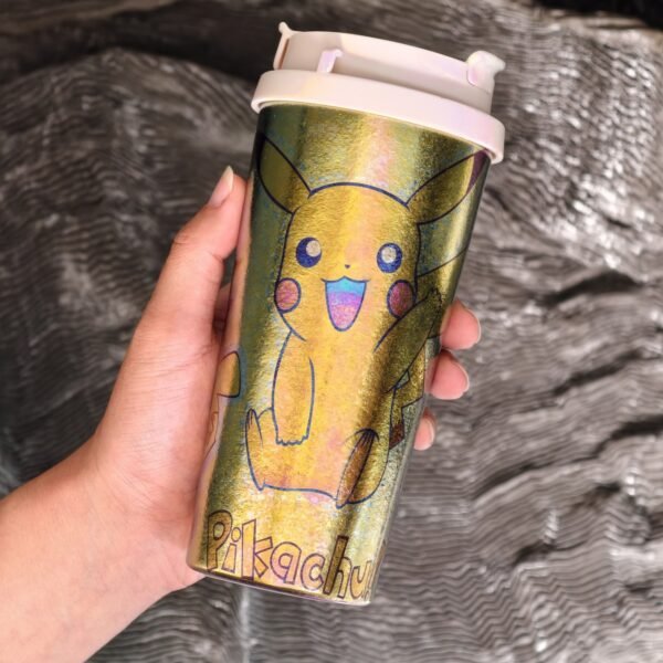 Pikachu Pure Titanium Coffee Cup 500ml - 65