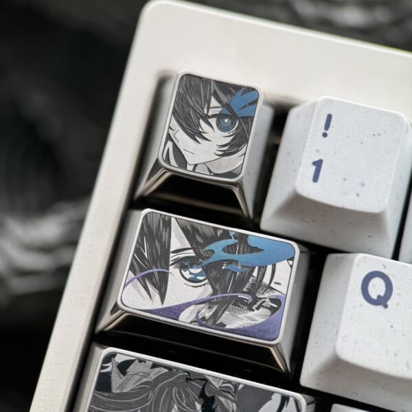 BLACK★ROCK SHOOTER Titanium Keycap Series Set-65