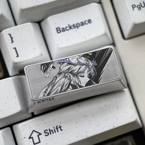 Cartethyia Titanium Keycap Precision Carving 2.25U - 65