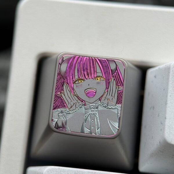Kitagawa Marin Titanium Keycap Hand-engraved 1U Special - 65