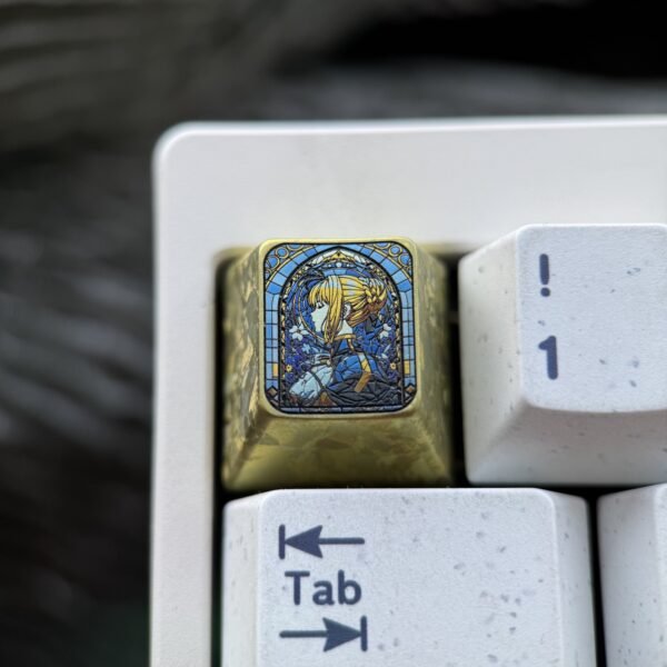 Saber Titanium Keycap 1U-A - 65