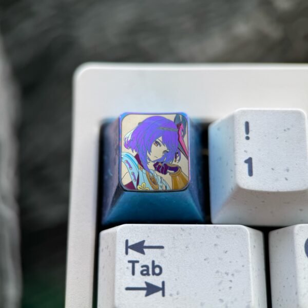 Kujou Sara Titanium Keycap 1U - 65
