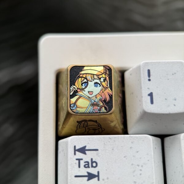 Amelia Watson Titanium Keycaps 1U - 67