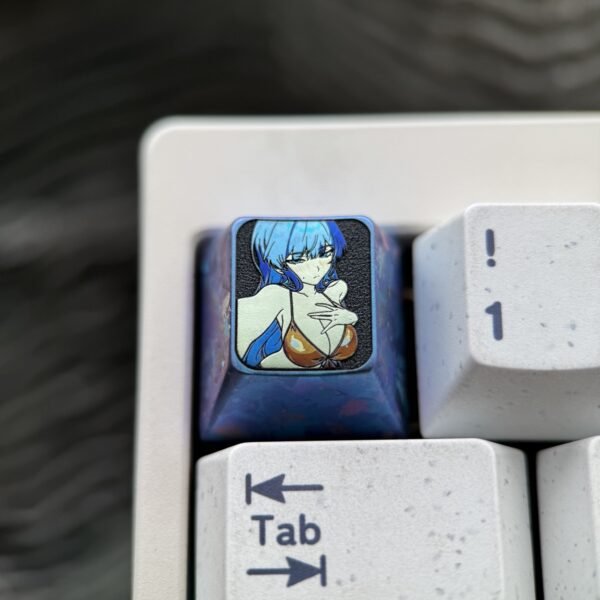 Kronii Titanium Alloy Keycaps 1U - 67