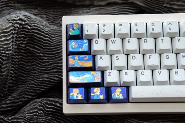 The Little Prince Series Titanium Metal Keycaps