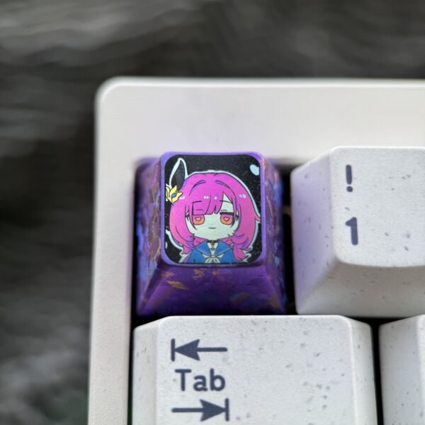 Elysia Titanium Metal Keycap 1U - 66