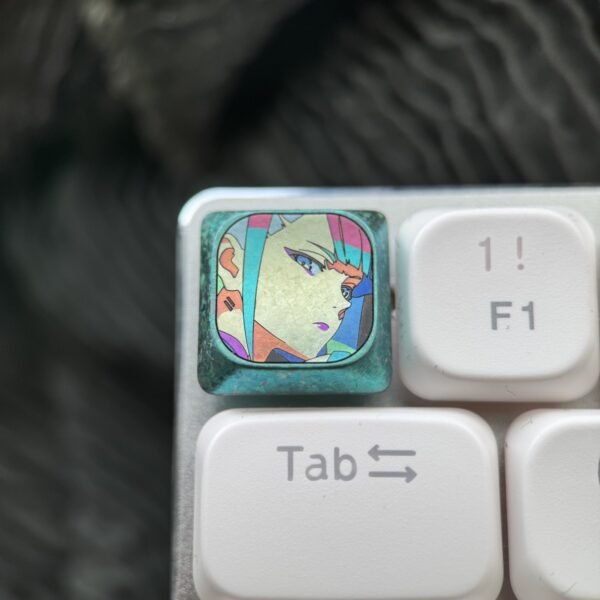 Lucy Low Profile Titanium Keycaps – 66