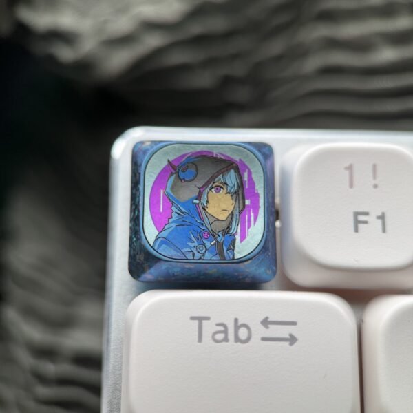 NEKO#ΦωΦ Low Profile Titanium Keycaps – 66
