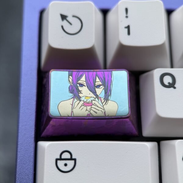 Reze Titanium Metal Keycap 1.5U New Craft - 66