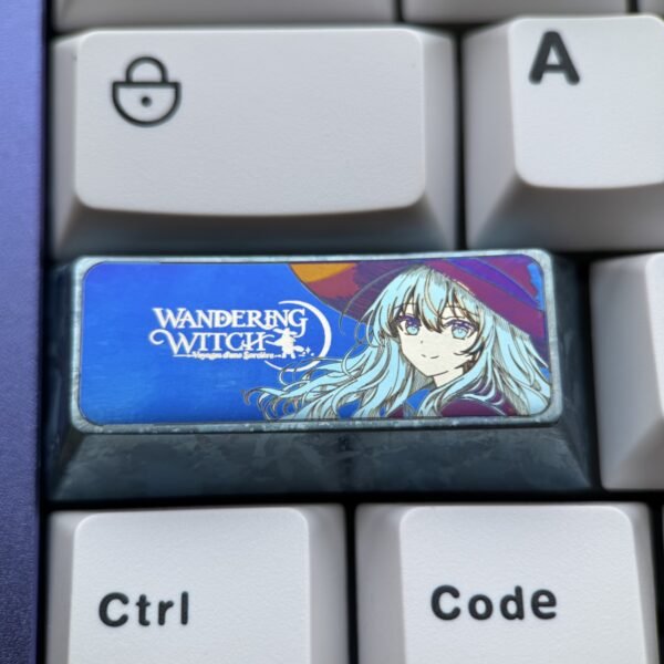 Elaina Titanium Metal Keycap 2.25U New Carft - 66
