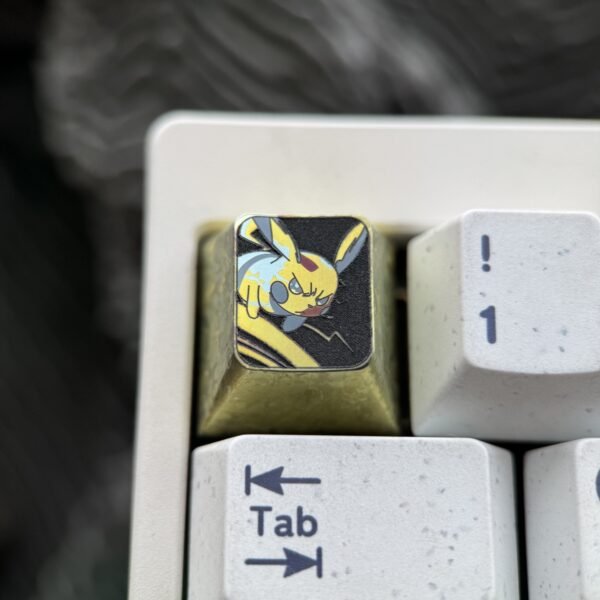 Pikachu Titanium Keycap 1U - 66