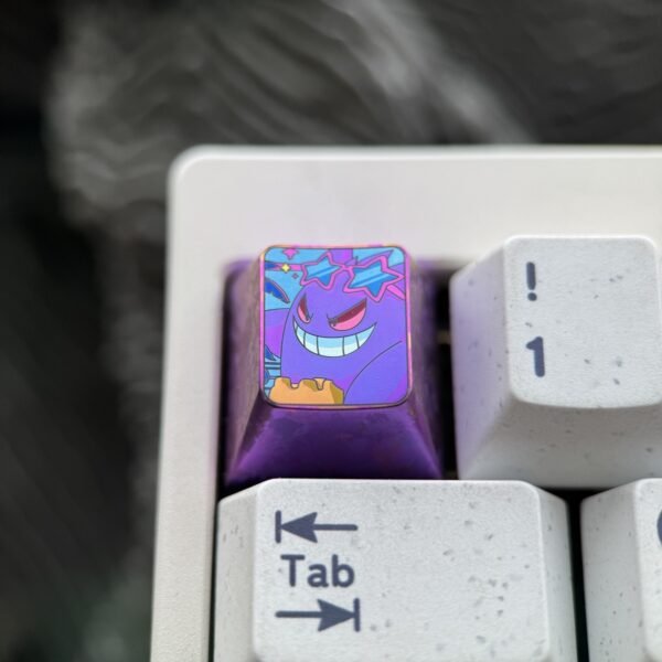 Gengar Titanium Keycap 1U - 66
