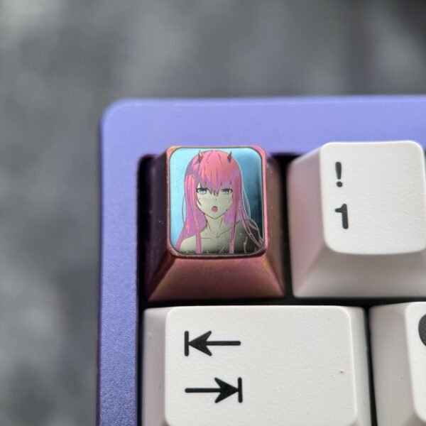 02 Titanium Alloy Keycaps New Craft 1U -67