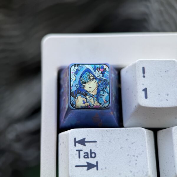 The Shorekeeper Titanium Keycaps 1U - 67