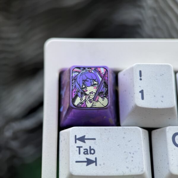 Rabbit Hole Titanium Keycaps 1U - 67