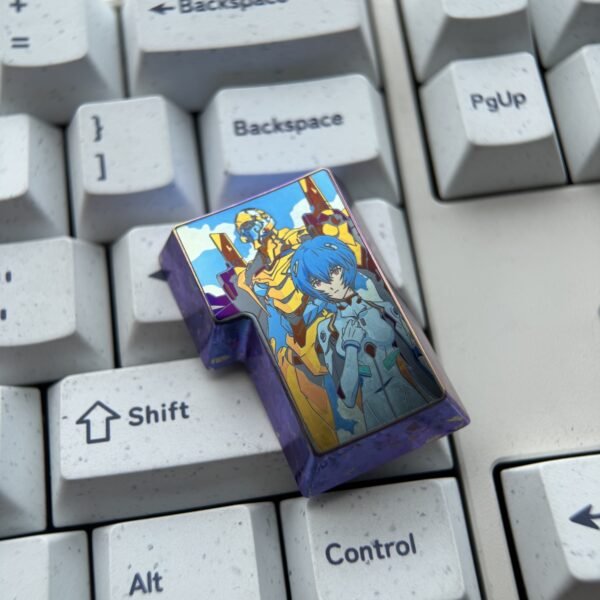 Ayanami Rei ISO Titanium Alloy Enter Key Key caps – 67