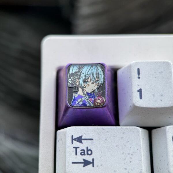 Asanagi Yori Colored Titanium Keycaps New Craft - 68