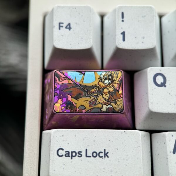 Jeanne d'Arc Colored Titanium Keycaps 1.5U - 68