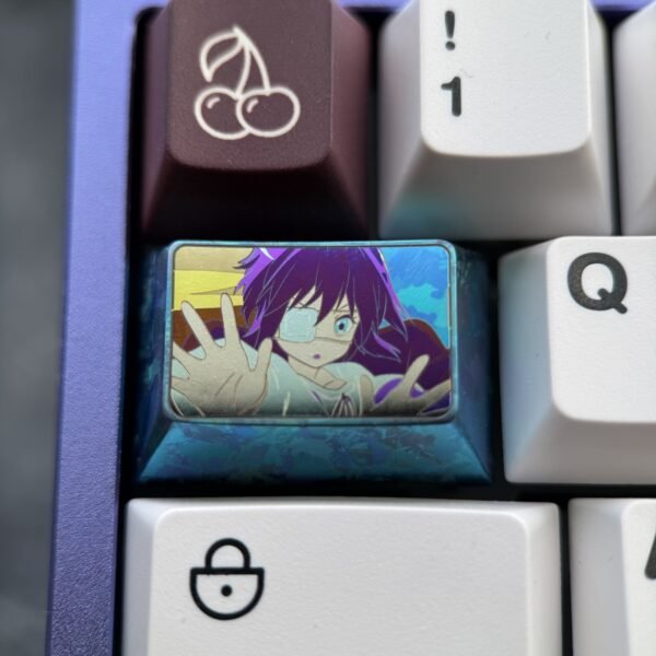 Takanashi Rikka Titanium Alloy Keycaps 1.5U New Craft - 67