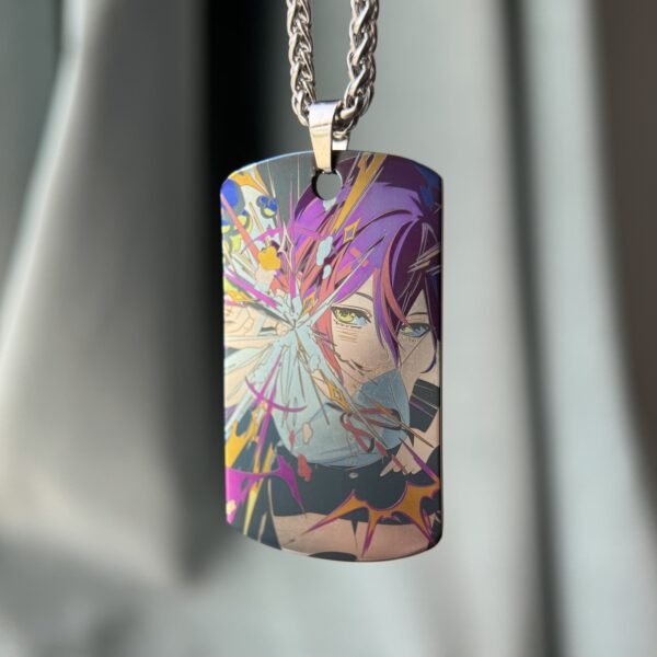 Reze Titanium Pendant Military Tag Badge – 70