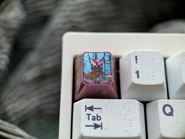 Evangelion Production Model Custom Type-08 Titanium Keycap 1U - 69
