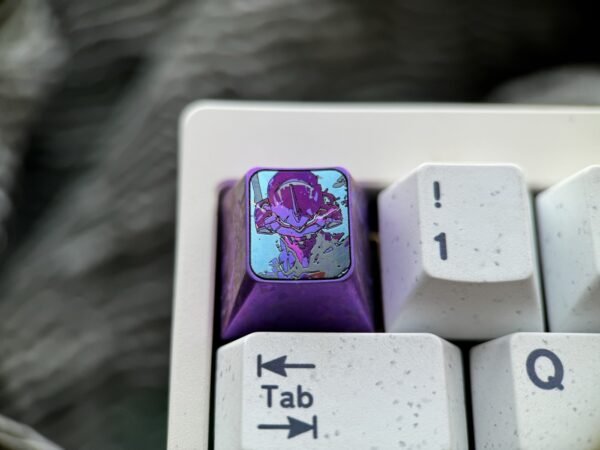 EVA-00 PROTOTYPE Titanium Keycap 1U - 69 43